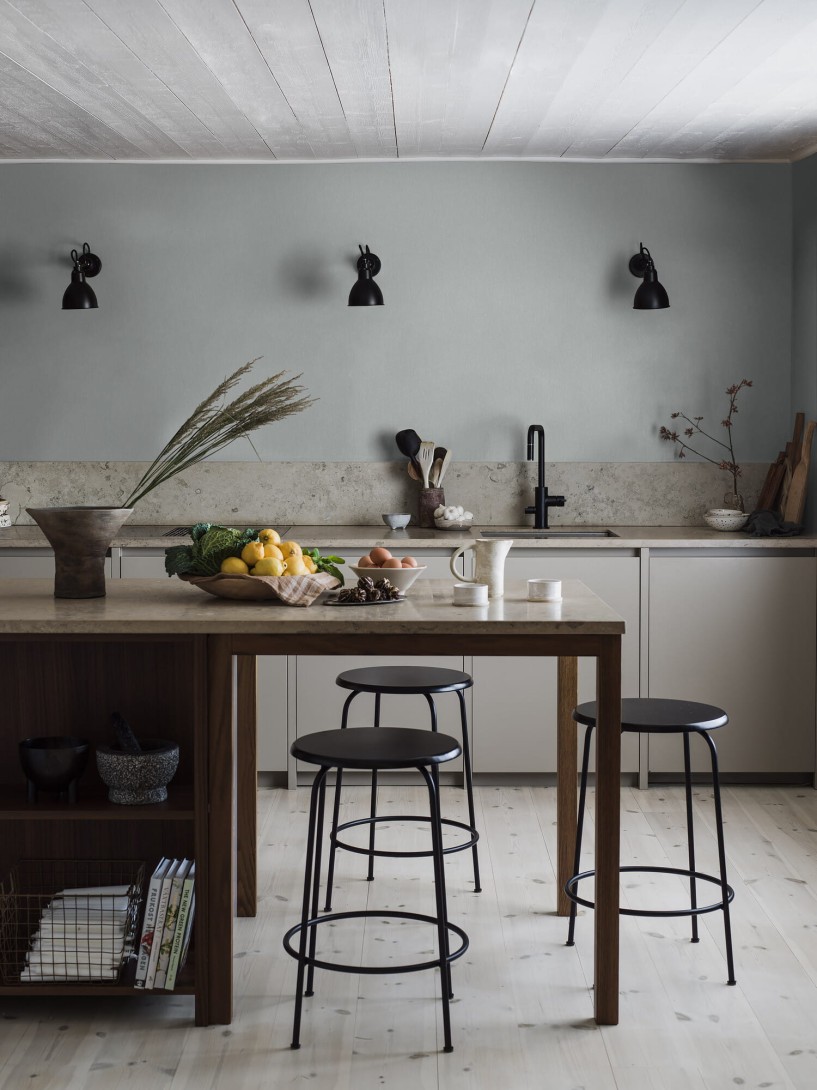 Boras Tapeter 4329 Linen Cloudy - tapeta lniana szara