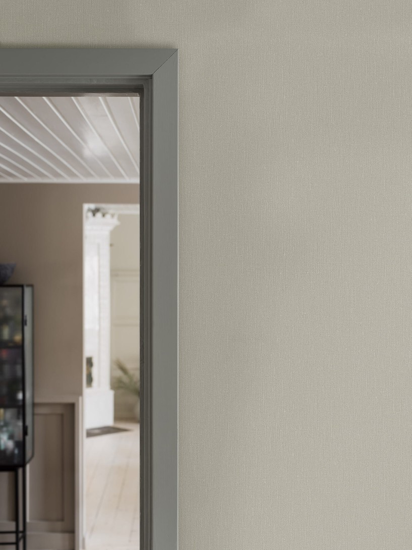 Boras Tapeter 4308 Linen Scandinavian Beige - tapeta lniana beżowa