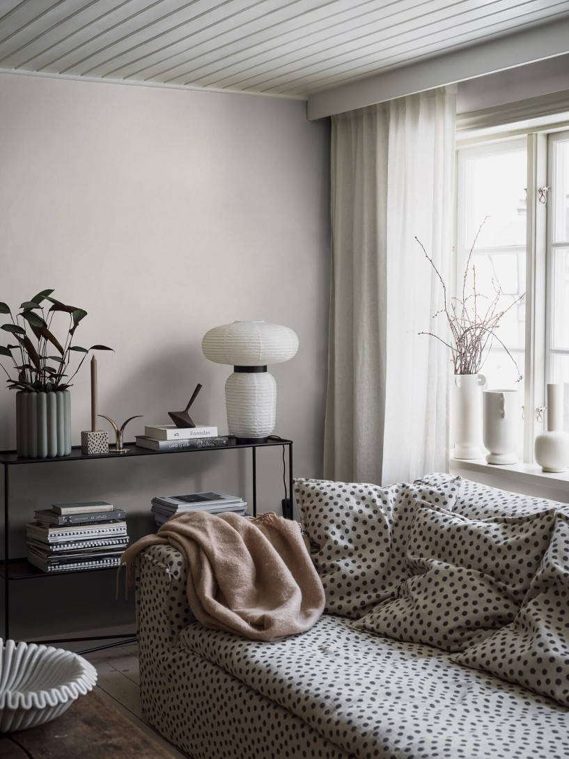 Boras Tapeter 4310 Linen Flax Fiber - tapeta lniana beżowa