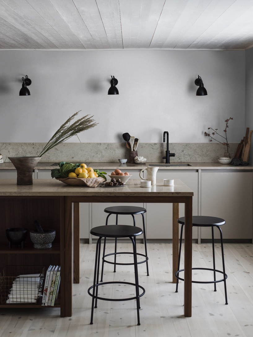 Boras Tapeter 4319 Linen Swedish Grey - tapeta lniana jasnoszara