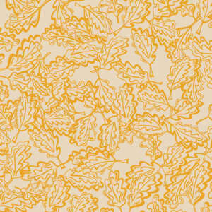 Yo2 OK1.01.2 GL / FF The Oak Leaves - mural z liśćmi dębu