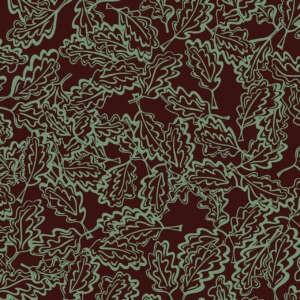 Yo2 OK1.01.3 GL / FF The Oak Leaves - mural z liśćmi dębu