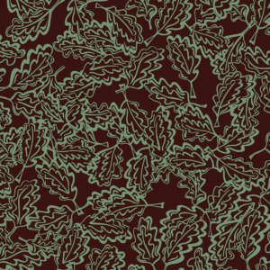 Yo2 OK1.01.3 GL / FF The Oak Leaves - mural z liśćmi dębu