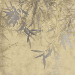 Yo2 RF1.01 IS Rusty Florals - mural z motywem liści bambusa