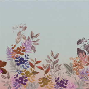 Yo2 ED1.01.1 FF Eden - mural z motywem kolorowych kwiatów