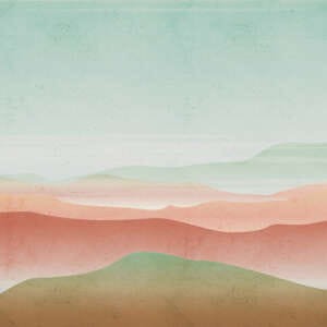 Yo2 LU1.03.1 CR Lucid - mural z krajobrazem gór