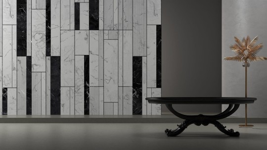 Yo2 CI1.02.1 FF Lineal - geometryczny mural z motywem marmuru