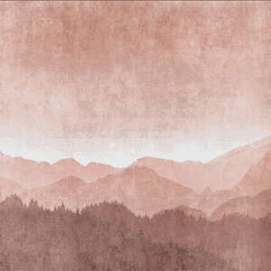 Yo2 ES1.02.1 CR Estate - mural z górskim krajobrazem