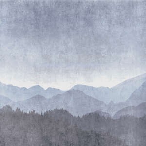 Yo2 ES1.02.2 CR Estate - mural z górskim krajobrazem