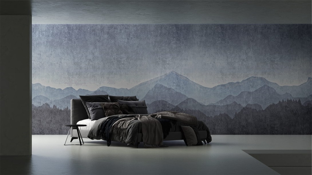 Yo2 ES1.02.2 CR Estate - mural z górskim krajobrazem