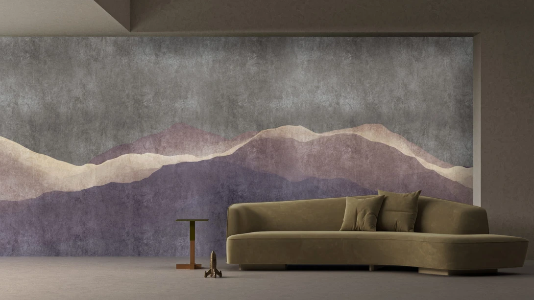 Yo2 ES1.03.1 CR Estate - mural z górskim krajobrazem