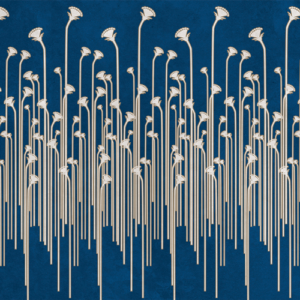 Yo2 AQ1.02.2 FF Antiquity - mural z motywem łąki