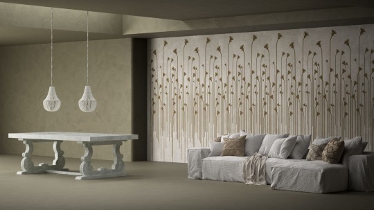 Yo2 AQ1.02.2 FF Antiquity - mural z motywem łąki