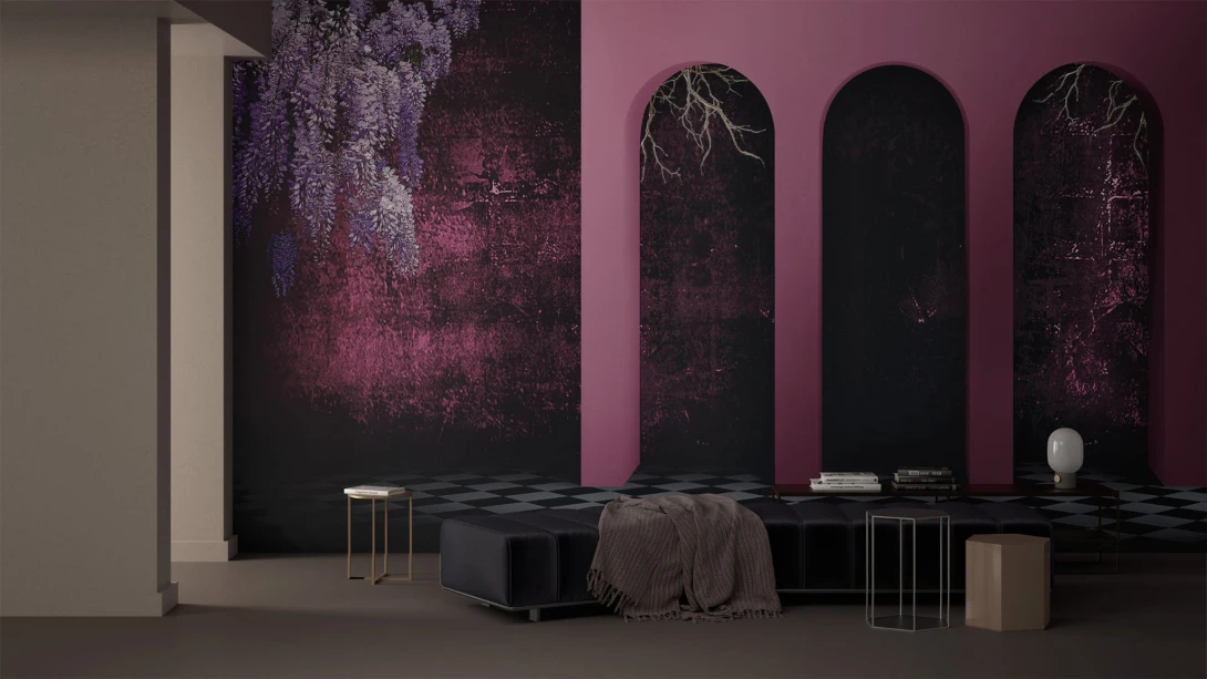 Yo2 GL1.01.2 FF/GL Glorious - mural w łuki i kwiaty