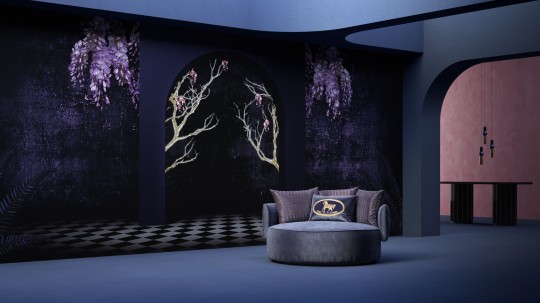 Yo2 GL1.02.2 FF/GL Glorious - mural w łuki i kwiaty