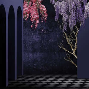 Yo2 GL1.04.1 FF Glorious - mural w łuki i kwiaty