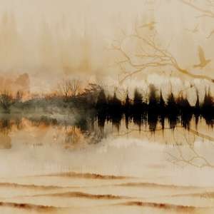 Yo2 ST1.08.2 ES / GL Affection - mural z motywem lasu i ptaków