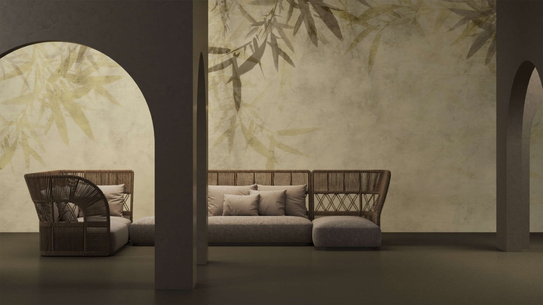 Yo2 EF1.03.1 GL Essence Forms - mural z motywem bambusa