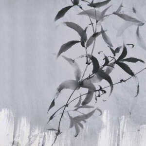 Yo2 EF1.08.2 GL Essence Forms - mural z motywem gałązek bambusa