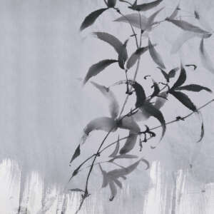 Yo2 EF1.08.2 GL Essence Forms - mural z motywem gałązek bambusa