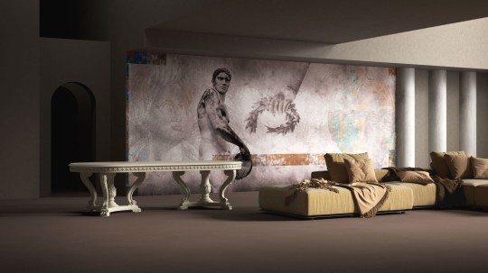 Yo2 TF1.10.1 CR Calculus - mural z rzeźbą