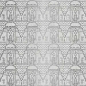 Yo2 MS1.02 IS Mold Stencils - mural geometryczny w metalicznych kolorach