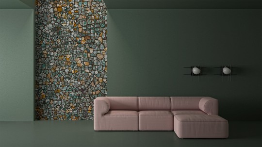 Yo2 AT1.01.3 CR Asian Trencadis - mural mozaika