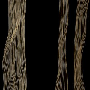 Yo2 LI1.01 EG Lineation - mural z falującymi liniami