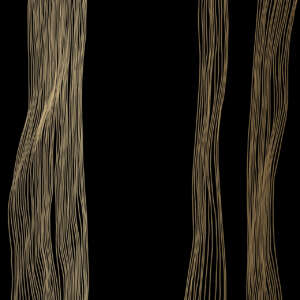 Yo2 LI1.01 EG Lineation - mural z falującymi liniami