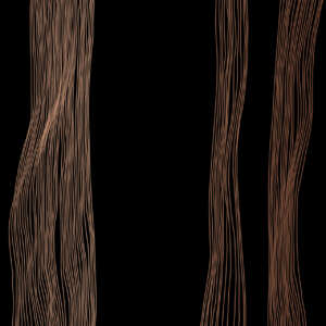 Yo2 LI1.01 MB Lineation - mural z falującymi liniami