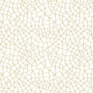 Yo2 GF1.02 SG Grunge Flashes - mural z motywem złotej sieci