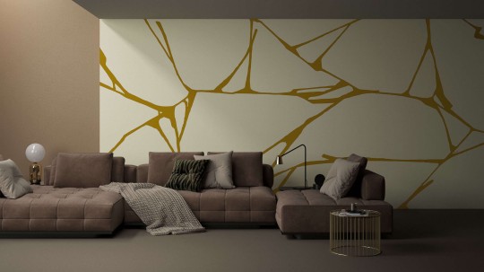 Yo2 AC1.01.3 FF Acrylic - mural z motywem sieci