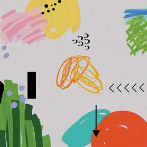 Yo2 FS1.01.1 CR Fluky Spots - abstrakcyjny mural z motywem bazgrołów