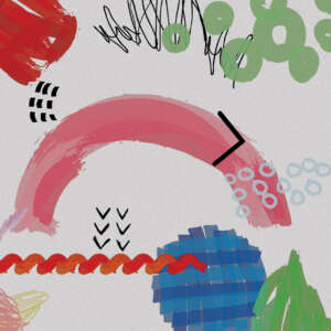 Yo2 FS1.05.2 CR Fluky Spots - abstrakcyjny mural z motywem bazgrołów