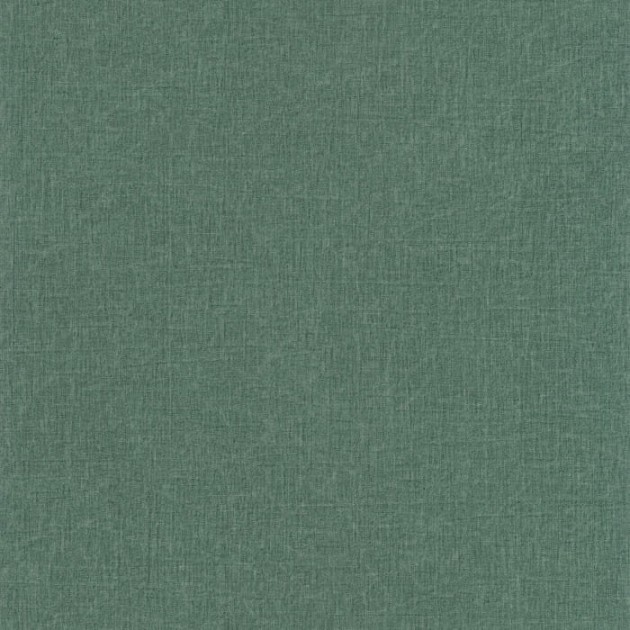 Casadeco 88197833 Bali Java Vert Conopee - tapeta imitująca sprany len