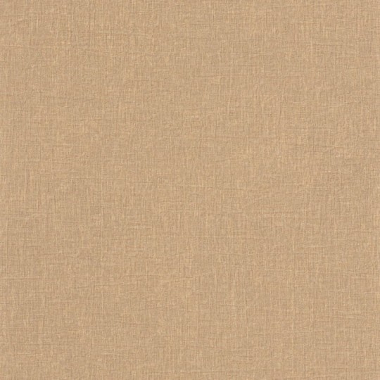 Casadeco 88191710 Bali Java Beige Cognac - tapeta imitująca sprany len