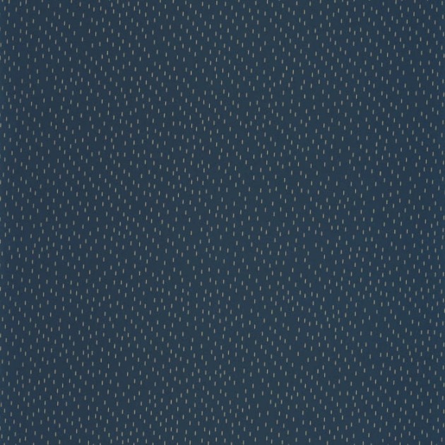 Caselio 103736027 L’epopee Eden Bleu Nuit Dore - tapeta w kreseczki