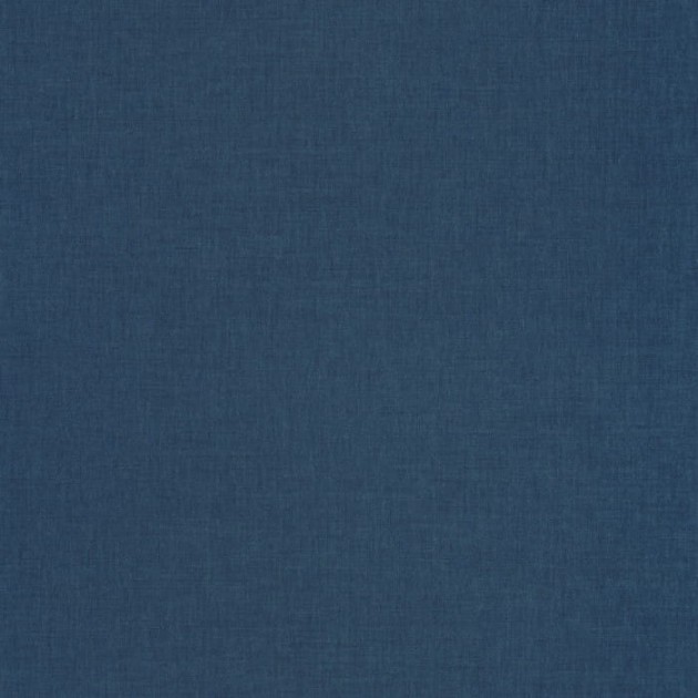 Caselio 100606718 L’epopee Hygge Uni Bleu Indigo - granatowa tapeta imitująca tkaninę