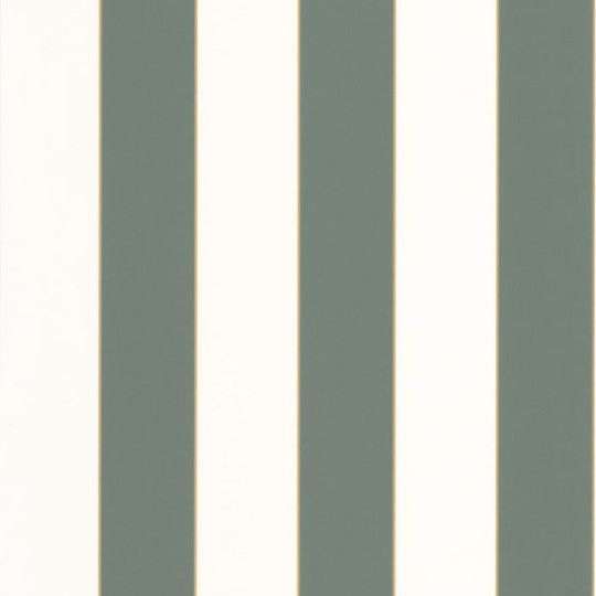 Caselio 101077144 Golden Age Moonlight Golden Lines Vert Eucalyptus Blanc - tapeta w paski
