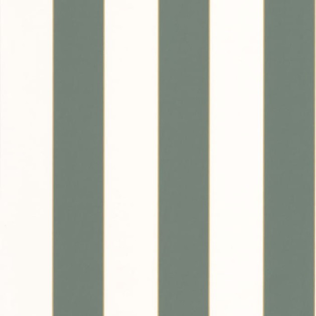 Caselio 101077144 Golden Age Moonlight Golden Lines Vert Eucalyptus Blanc - tapeta w paski