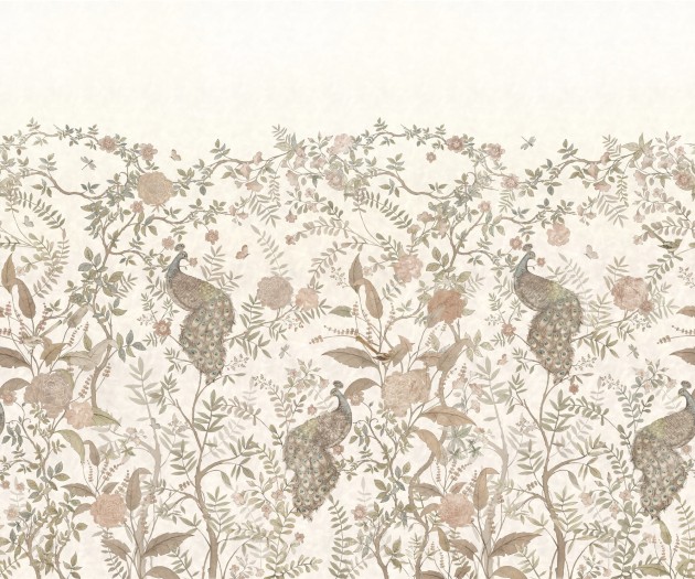 Boras Tapeter 9467W Studio Chinoiserie - mural z motywem ogrodu