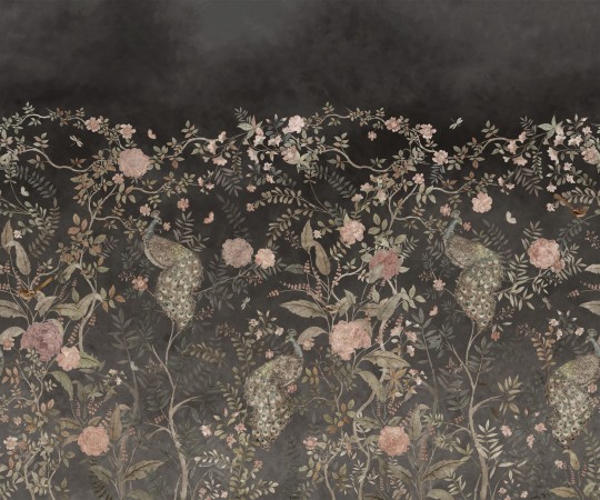 Boras Tapeter 9468W Studio Chinoiserie - mural z motywem ogrodu