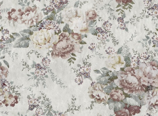 Boras Tapeter 9472W Studio Blossom II - mural w kwiaty