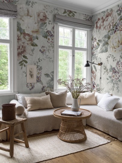 Boras Tapeter 9472W Studio Blossom II - mural w kwiaty