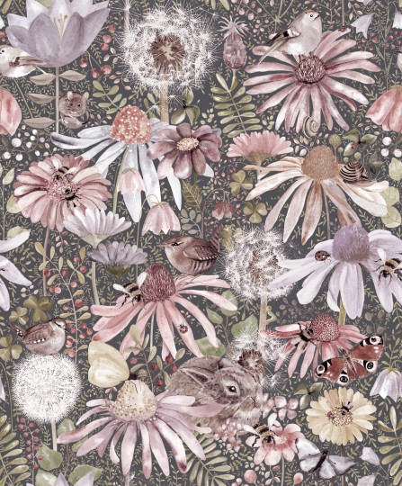 Boras Tapeter 9474W Studio Meadow - mural łąka