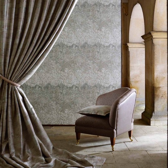 Zoffany 312652 Cotsworld Manor Belvoir Mineral  - tapeta z motywem poziomego lasu