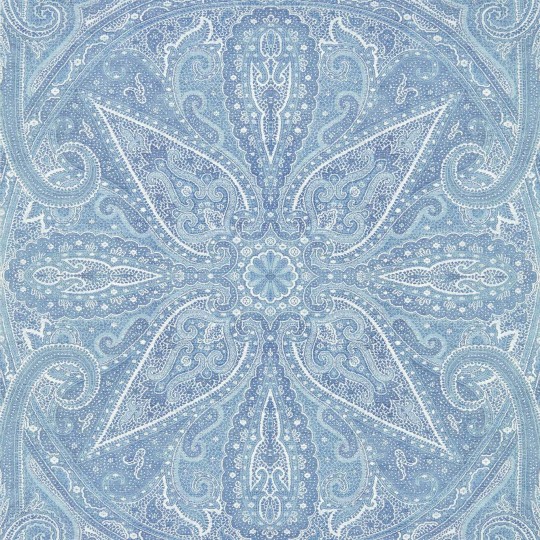 Zoffany 313018 Cotsworld Manor GRAND PAISLEY INDIGO - tapeta z motywem paisley