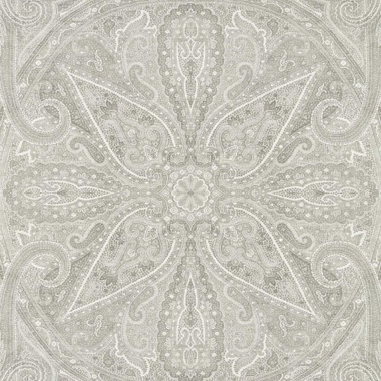 Zoffany 313019 Cotsworld Manor GRAND PAISLEY SILVER - tapeta z motywem paisley