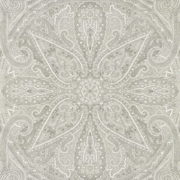 Zoffany 313019 Cotsworld Manor GRAND PAISLEY SILVER - tapeta z motywem paisley