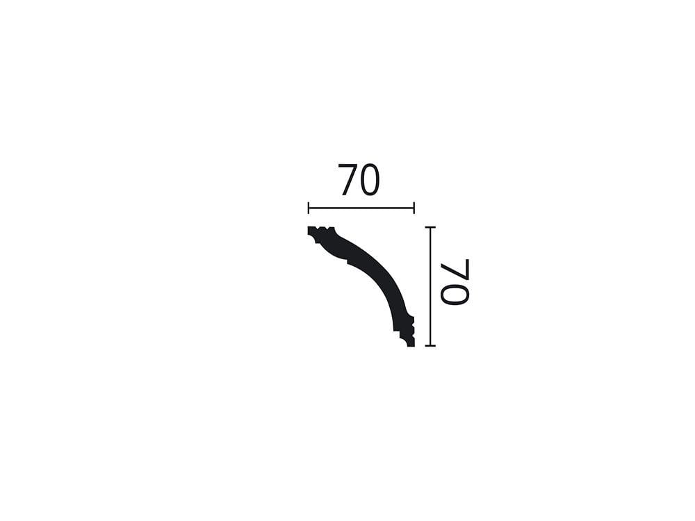 Listwa sufitowa NMC Wallstyl WT15